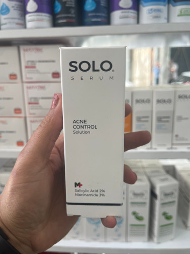 سـرم ضـد جـوش و کـنـتـرل آکـنـه سـولـو (SOLO SERUM) حـجـم ۹۵ مـیـل