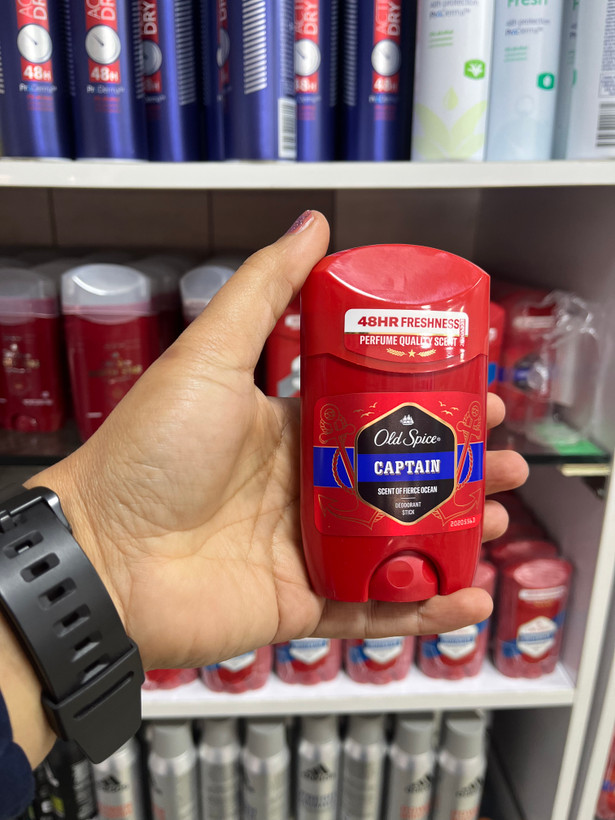 مـام صـابـونـی اولـد اسـپـایـس (Old Spice) مـدل Captain حـجـم ۵۰ مـیـل