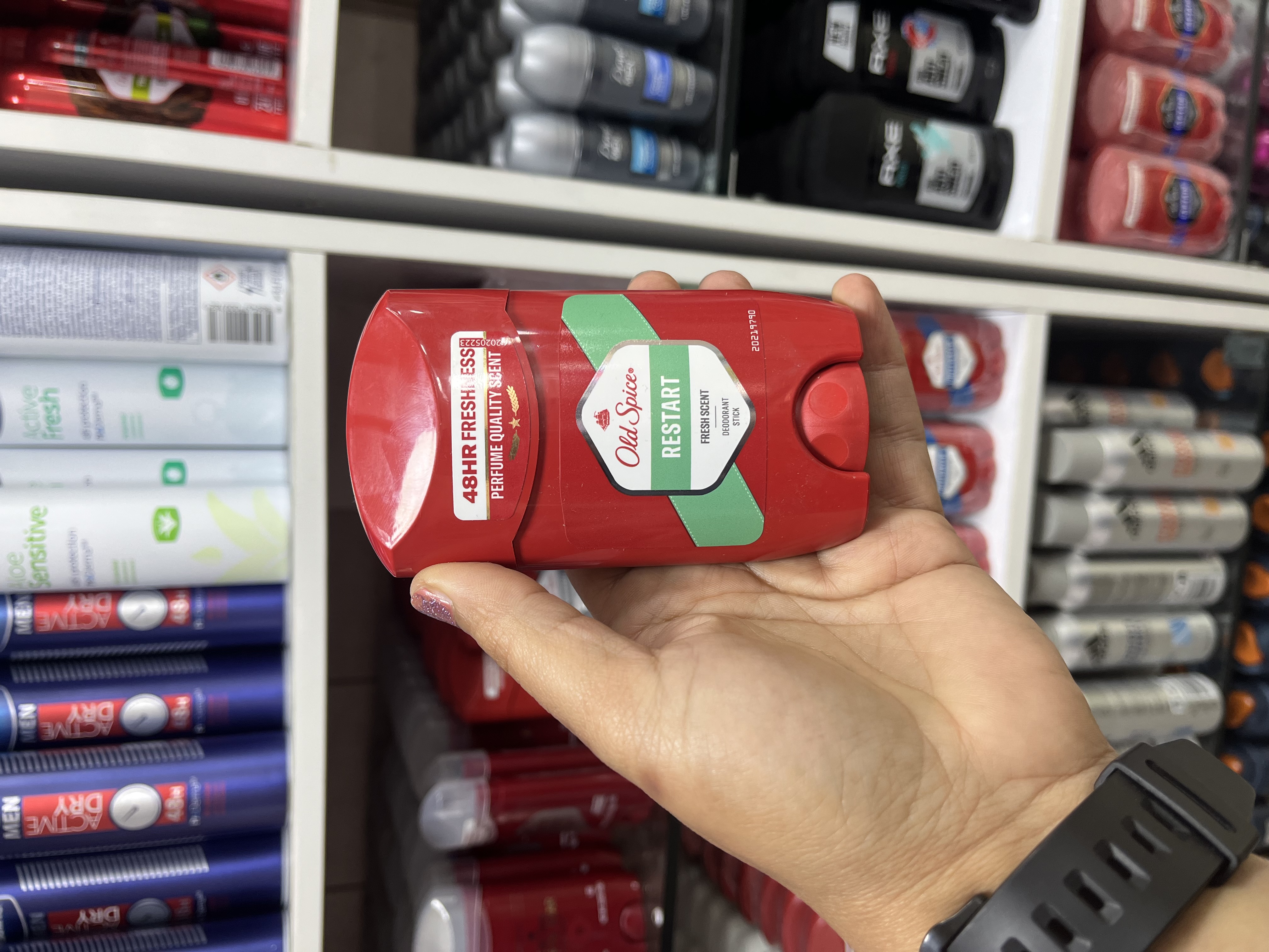 مـام صـابـونـی اولـد اسـپـایـس (Old Spice) مـدل Restart حـجـم ۵۰ مـیـل