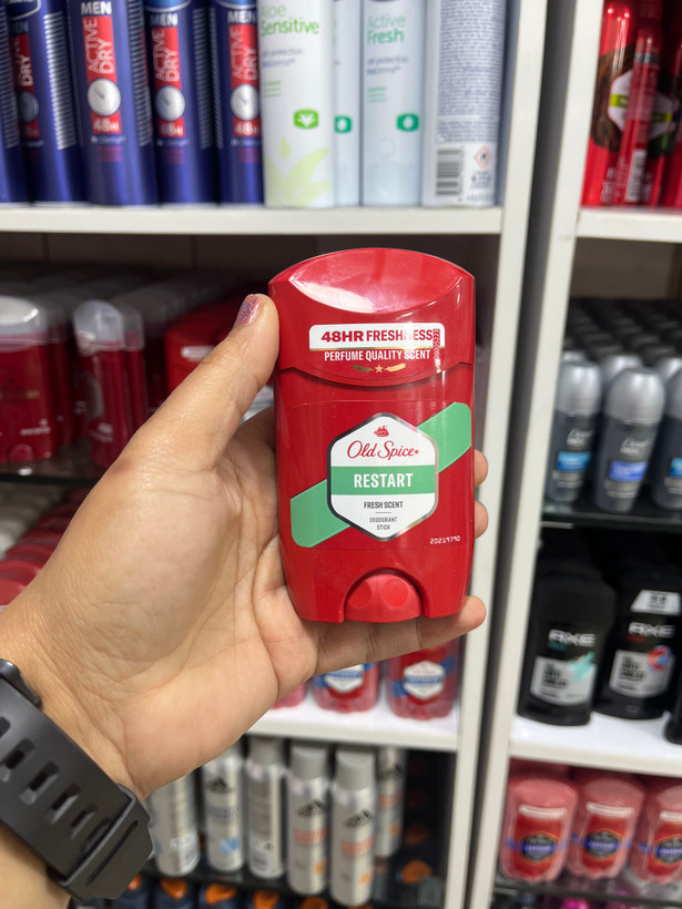 مـام صـابـونـی اولـد اسـپـایـس (Old Spice) مـدل Restart حـجـم ۵۰ مـیـل