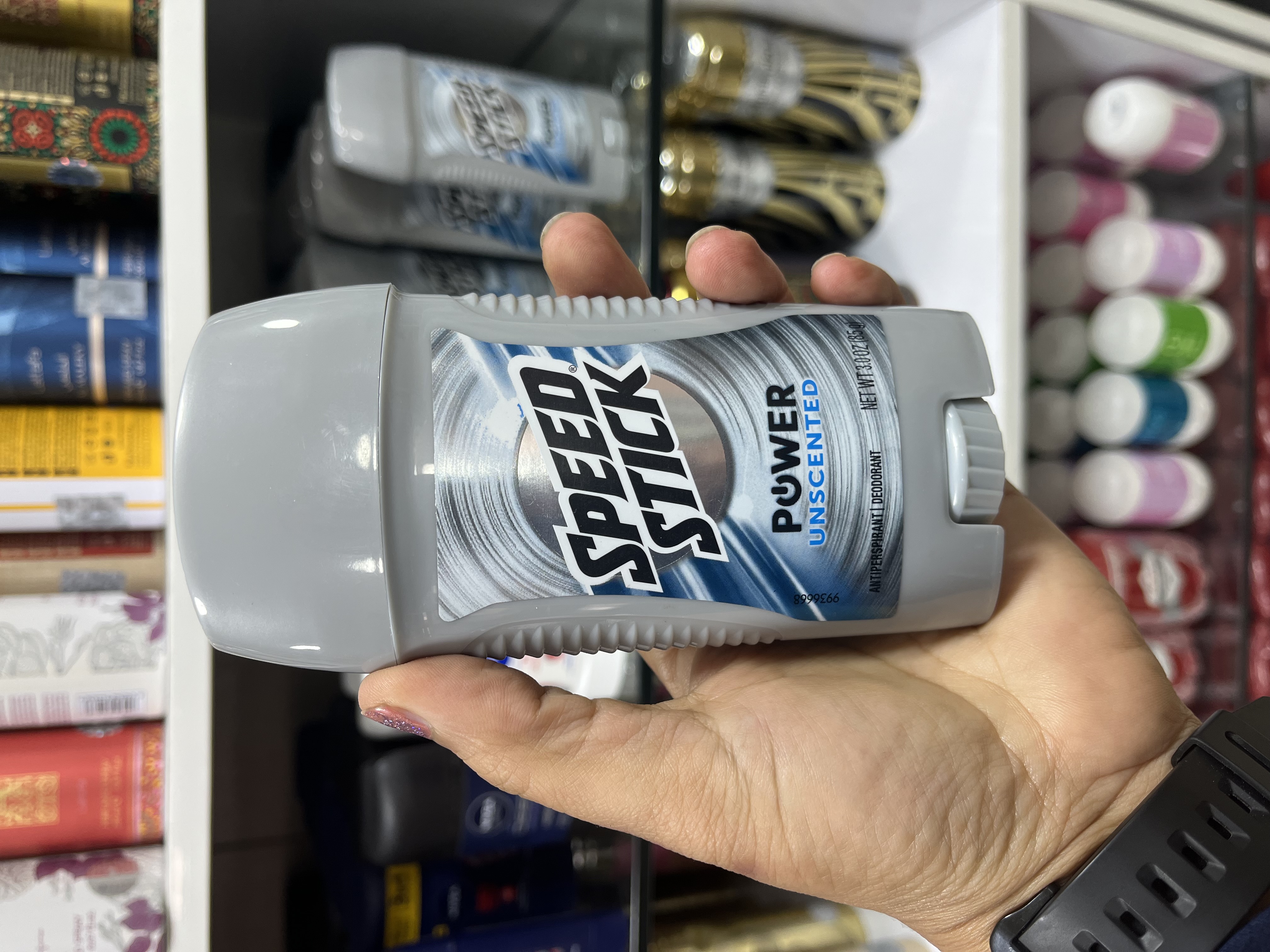 مـام صابونی (استیک) مردانه اسـپـیـد اسـتـیـک مدل Power Unscented وزن ۸۵ گرم