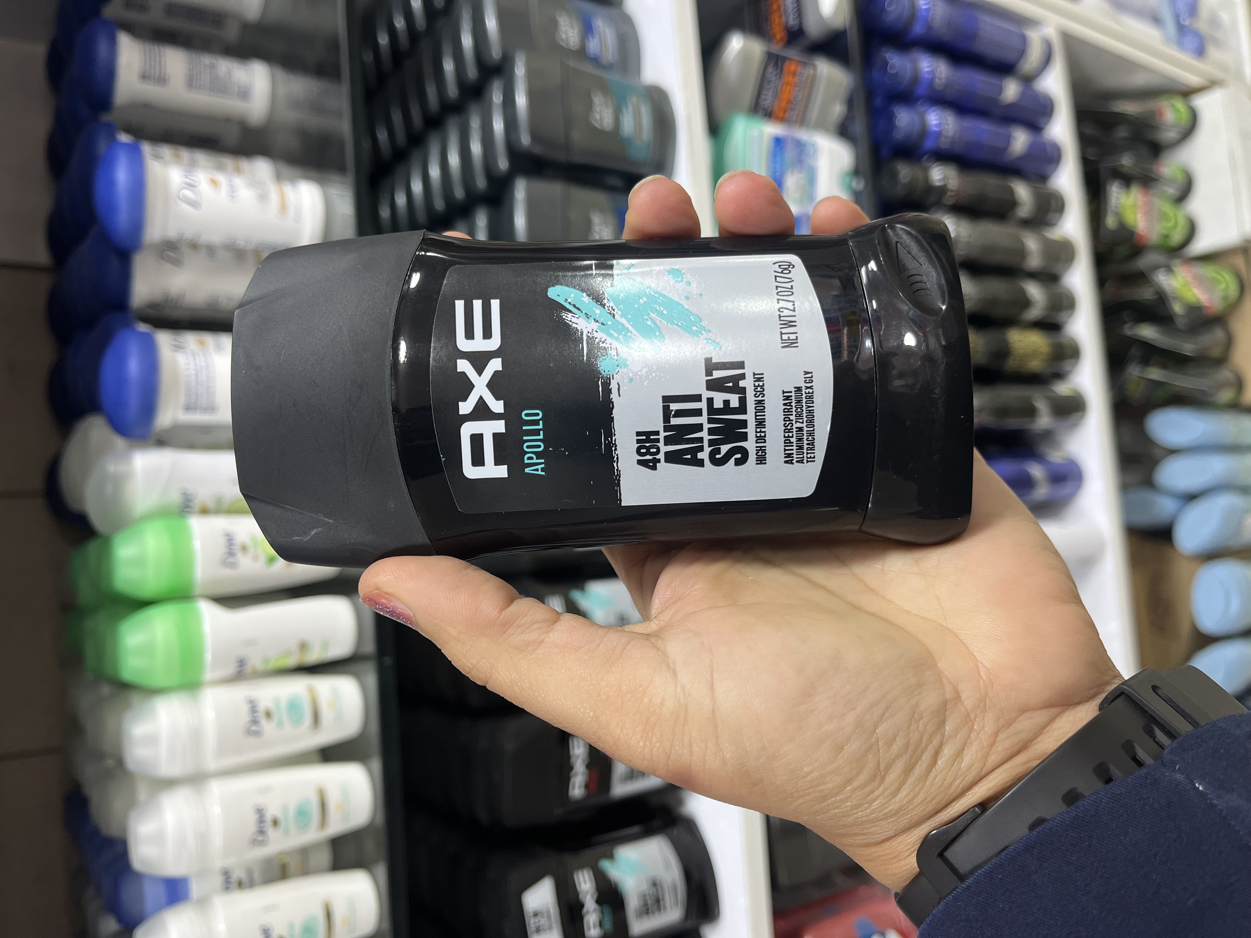  اسـتـیـک (مـام صـابـونی) مـردانه اکـس (AXE) مـدل Apollo - حـجـم ۷۶ گـرم