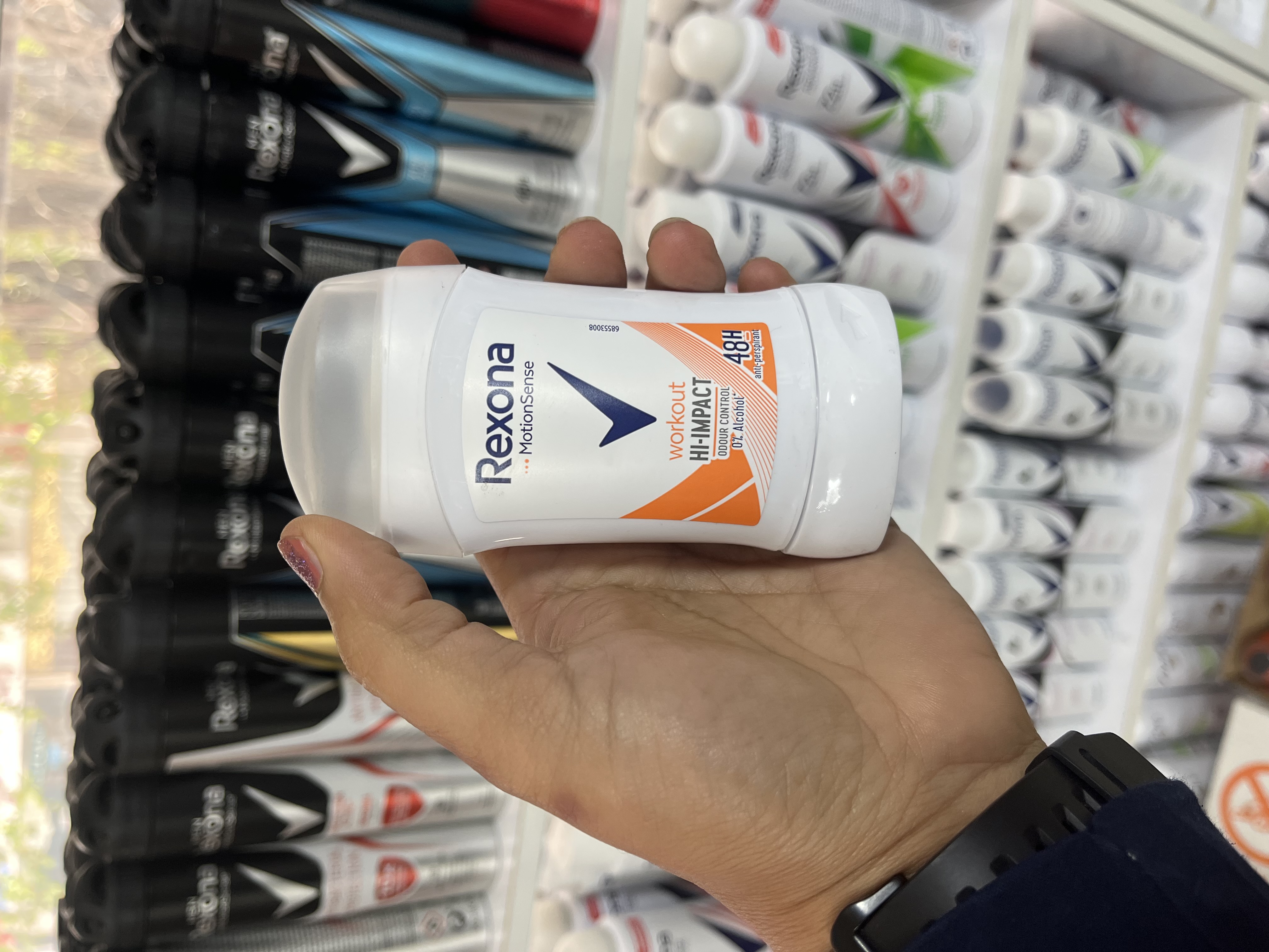 اسـتـیـک (مـام صـابـونی) رکسـونـا (Rexona) مـدل Workout Hi-Impact (تخصصی ورزش)