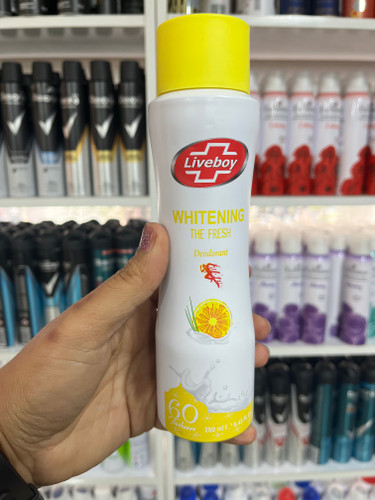 اسـپـری بـدن و روشنکننده لایـفبـوی (Lifeboy) مـدل Whitening Fresh حـجـم ۲۵۰ مـیـل