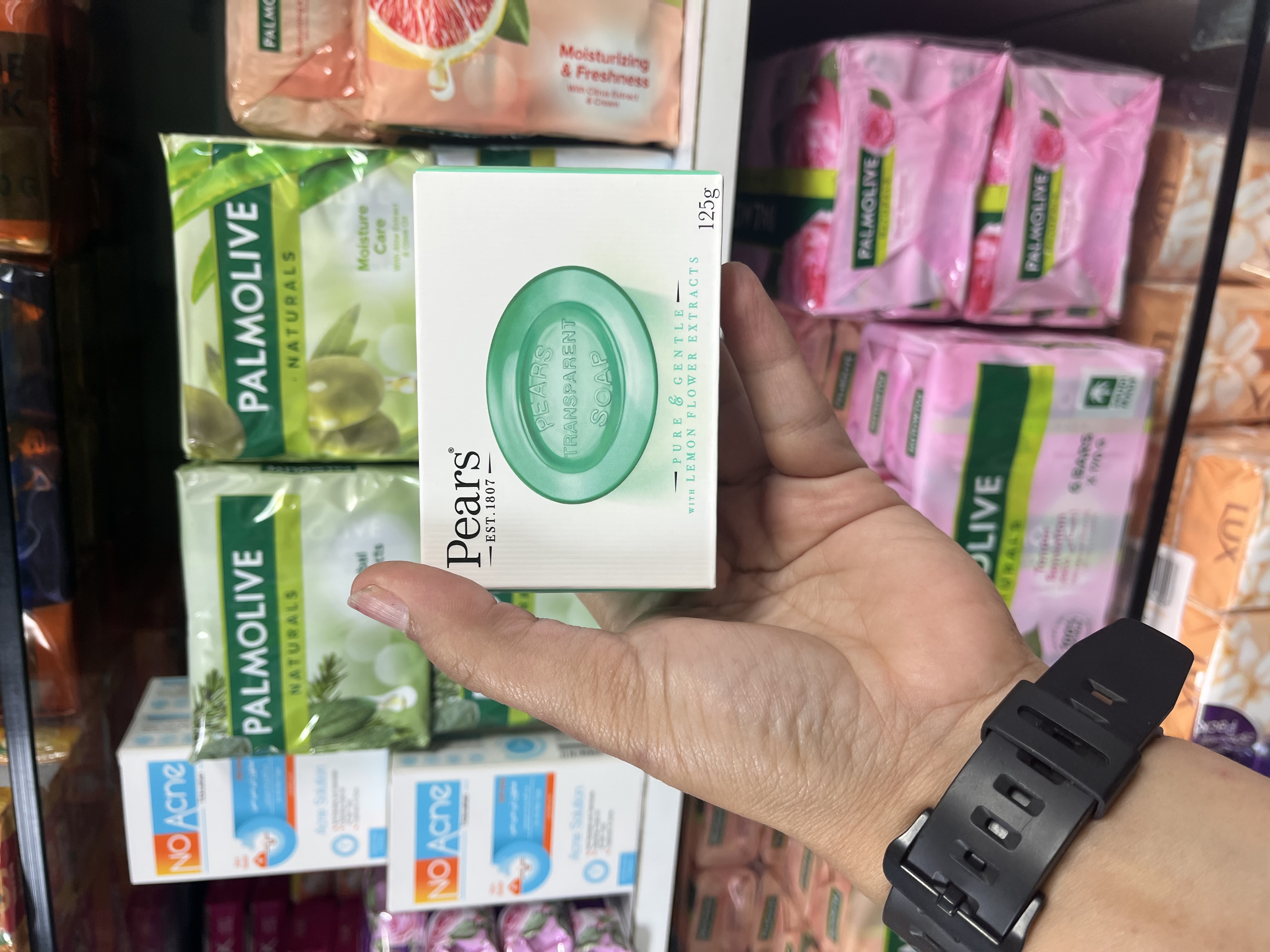 صـابـون شـفـاف و مـلـایـم پـیـرز (Pears) مـدل Pure & Gentle حـاوی عـصـاره شـکـوفـه لـیـمـو - ۱۲۵ گرم