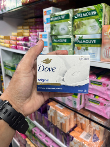 پـن شـسـتـشـو و قـالـب زیـبـایـی داو (Dove) مـدل Original حاوی ۱/۴ کرم مرطوبکننده - ۱۳۵ گرم