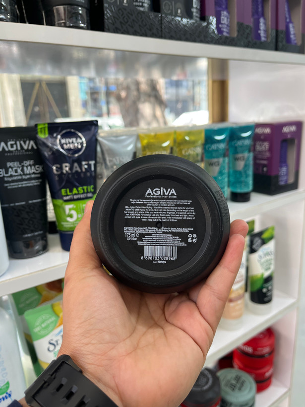 واکـس مـو آگـیـوا (Agiva) مـدل 04 (Sert) با قدرت تثبیت بسیار بالا و حـاوی کـراتـین - ۱۷۵ میلیلیتر