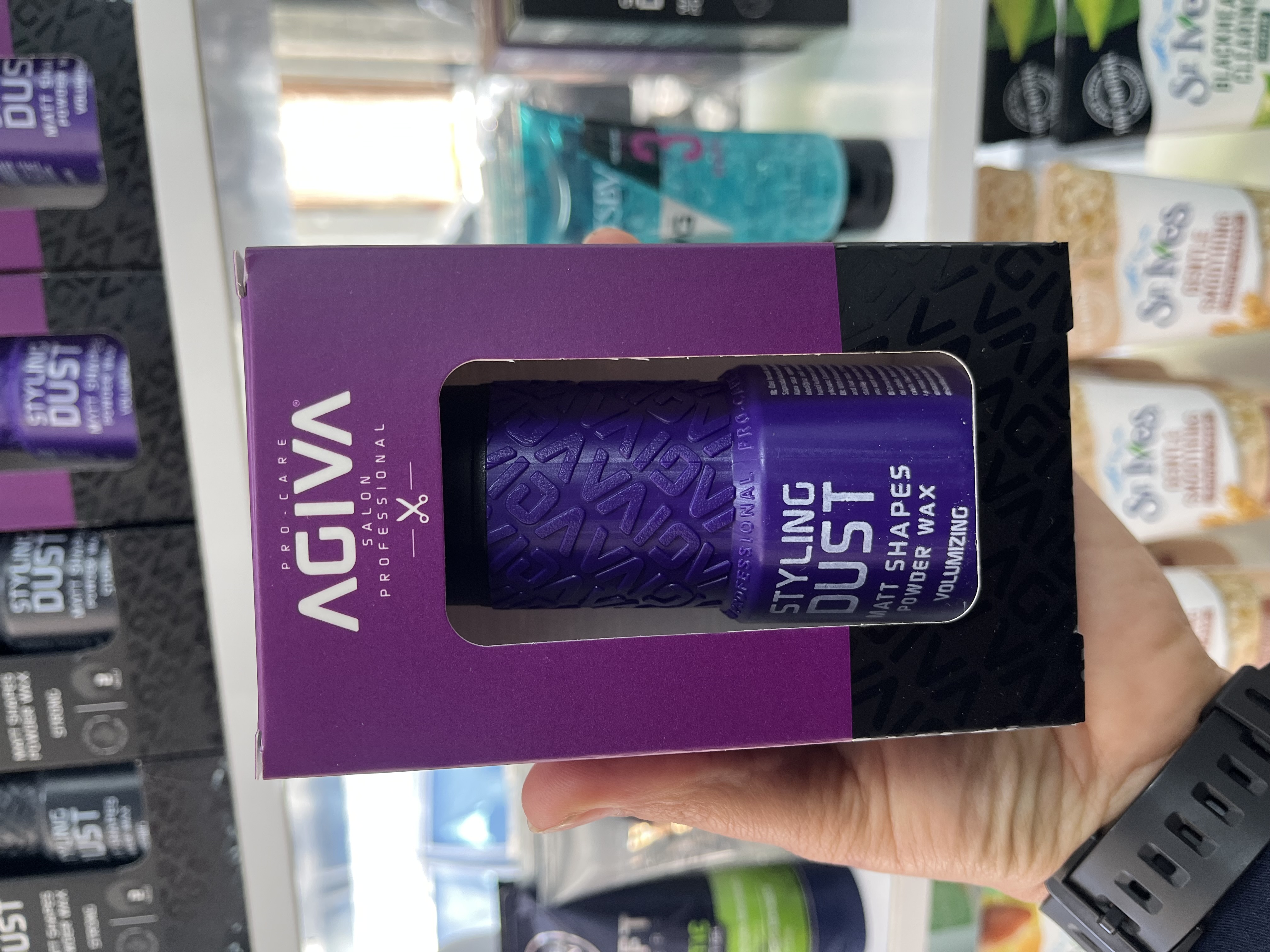 پودر حجم‌دهنده و مات‌کننده مو آگـیـوا (Agiva) مدل Matt Shapes Powder Wax - سری ProCare
