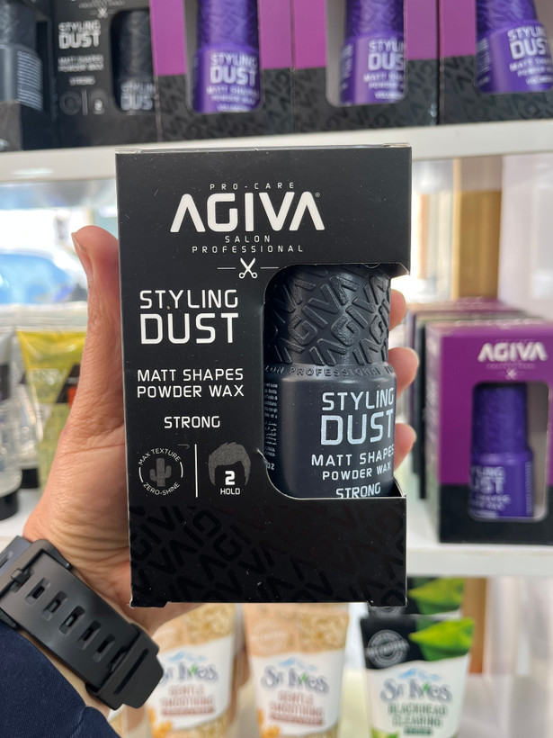 پودر حجمدهنده و حالتدهنده قوی آگـیـوا (Agiva) مدل Matt Shapes - سری حرفهای Max Strong