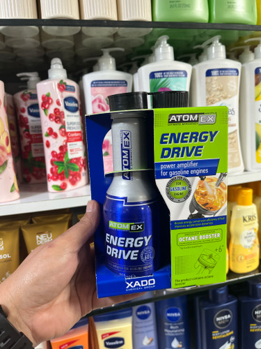 تقویتکننده قدرت موتور اکسادو (XADO) مدل ATOMEX Energy Drive - افزایش اکتان و بازسازی سیستم سوخت - ۲۵۰ میلیلیتر