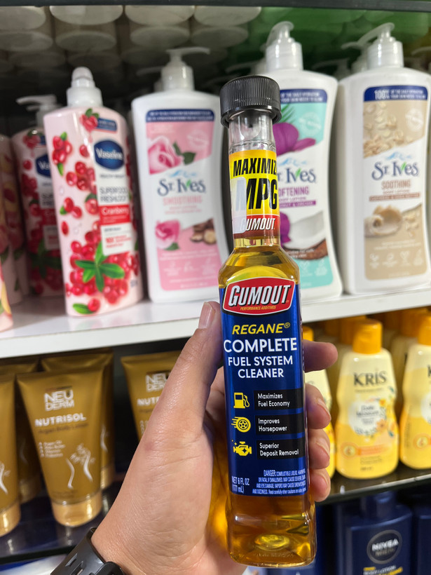 مکمل سوخت شست و شو گاماوت (Gumout) مدل Regane Complete - تکنولوژی CarbonClear - ۱۷۷ میلیلیتر
