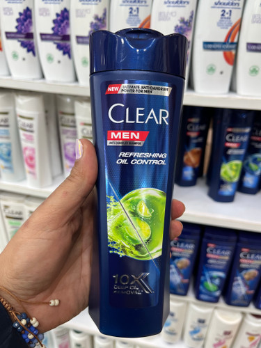 شامپو ضد شوره و کنترلکننده چربی کلیر مردانه (Clear Men) مدل Oil Control حجم ۳۱۵ میلیلیتر