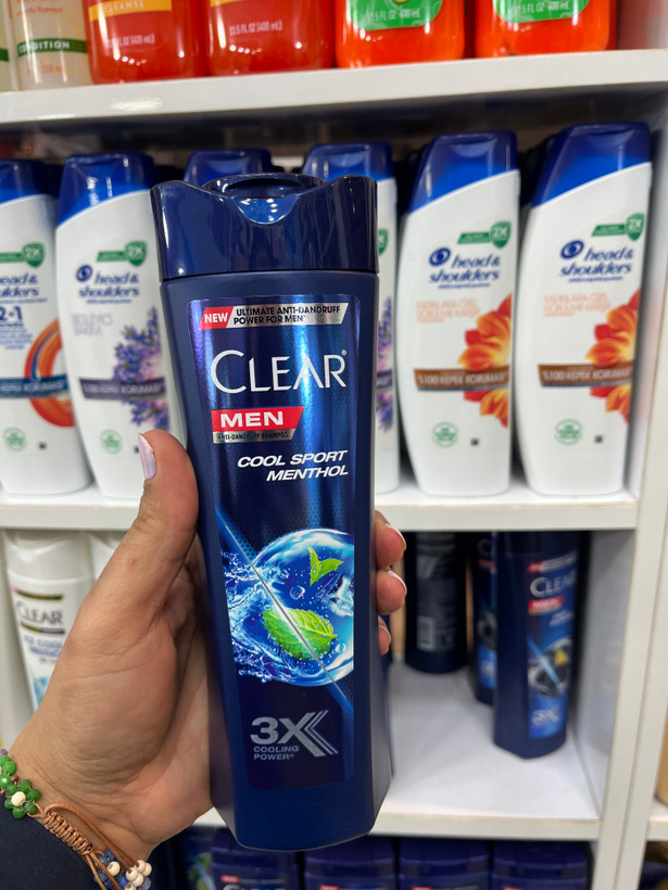 شامپو ضد شوره کلیر مردانه (Clear Men) مدل Cooling Itch Control حجم ۳۱۵ میلیلیتر