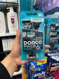 خودتراش یکبارمصرف دورکو Pace 6 Portable ششتیغه – بسته ۳ عددی