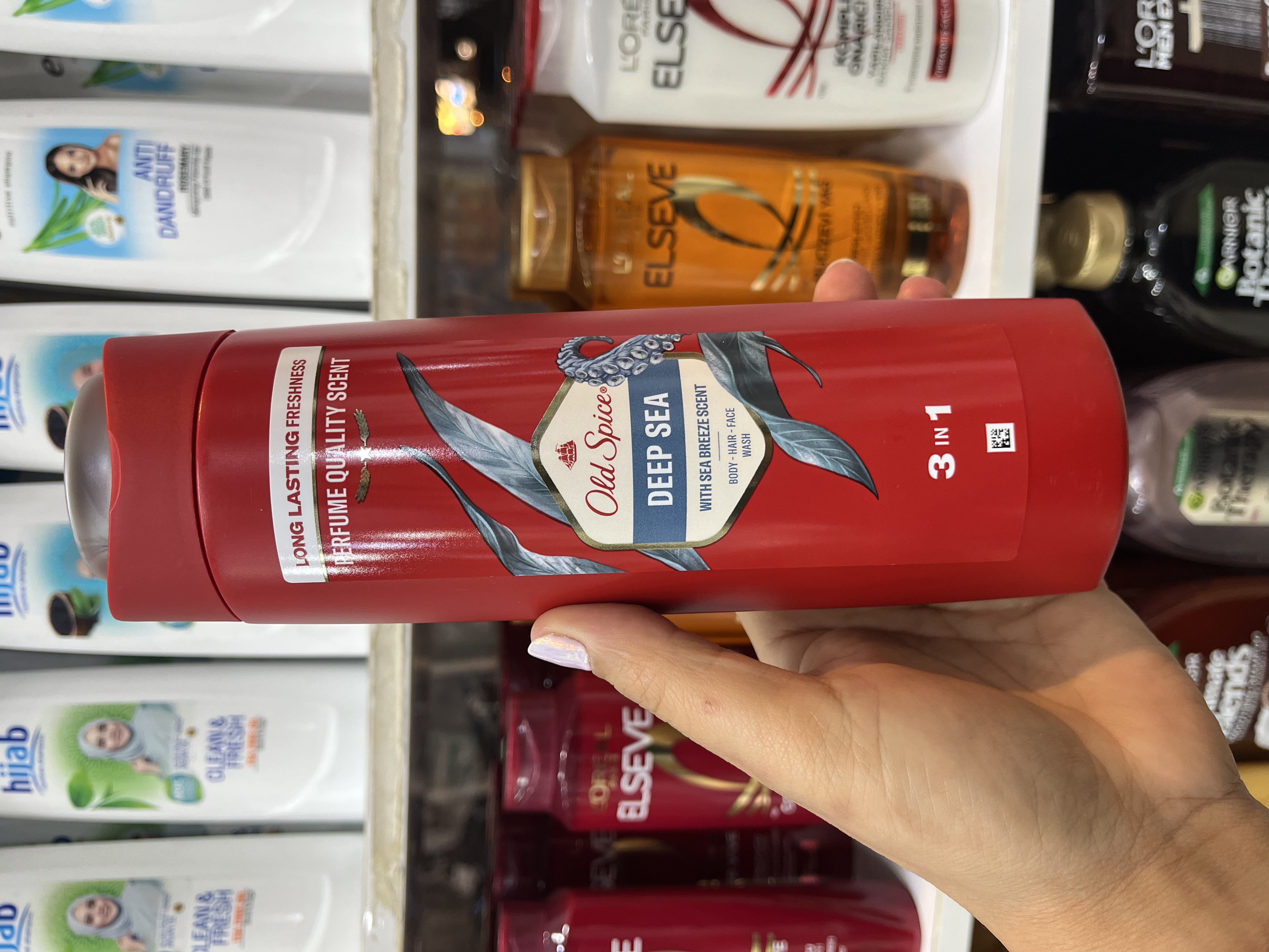 ژل شستشوی بدن، شامپوی مو و صورت اولد اسپایس (Old Spice) مدل Rockstar (راک‌استار)400میل