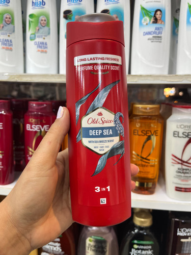 ژل شستشوی بدن، شامپوی مو و صورت اولد اسپایس (Old Spice) مدل Rockstar (راکاستار)400میل