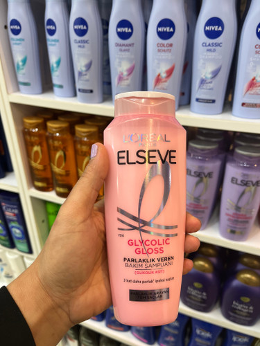 شامپو براقکننده و درخشانکننده مو لورال (L’Oréal) سری Elseve مدل میلGlycolic Gloss300