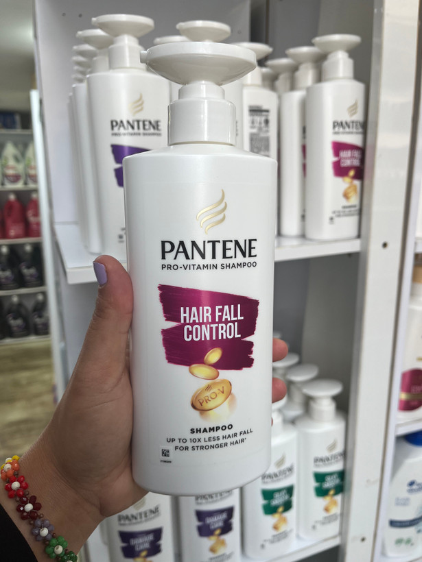 شامپو پنتن مدل Hair Fall Control حاوی پرو-ویتامین میلیلیتر B5 - ۴۸۰ (ضد ریزش قوی مو)