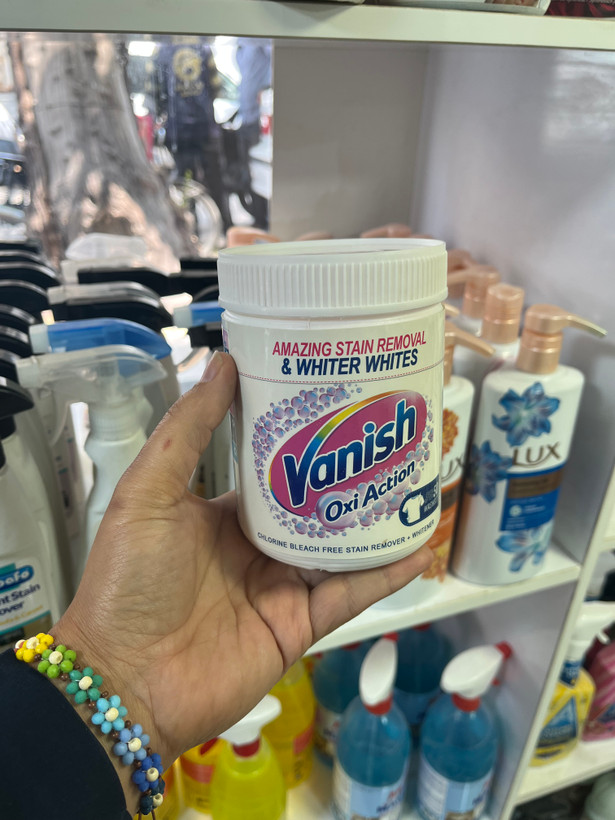 پودر لکهبر و سفیدکننده قوی ونیش (Vanish) مدل Oxi Action – وزن ۴۷۰ گرم