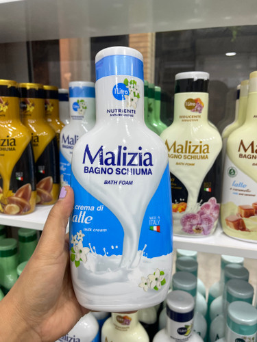 شامپو بدن کرمی مالیزیا (Malizia) مدل Crema di Latte حجم ۱۰۰۰ میلیلیتر