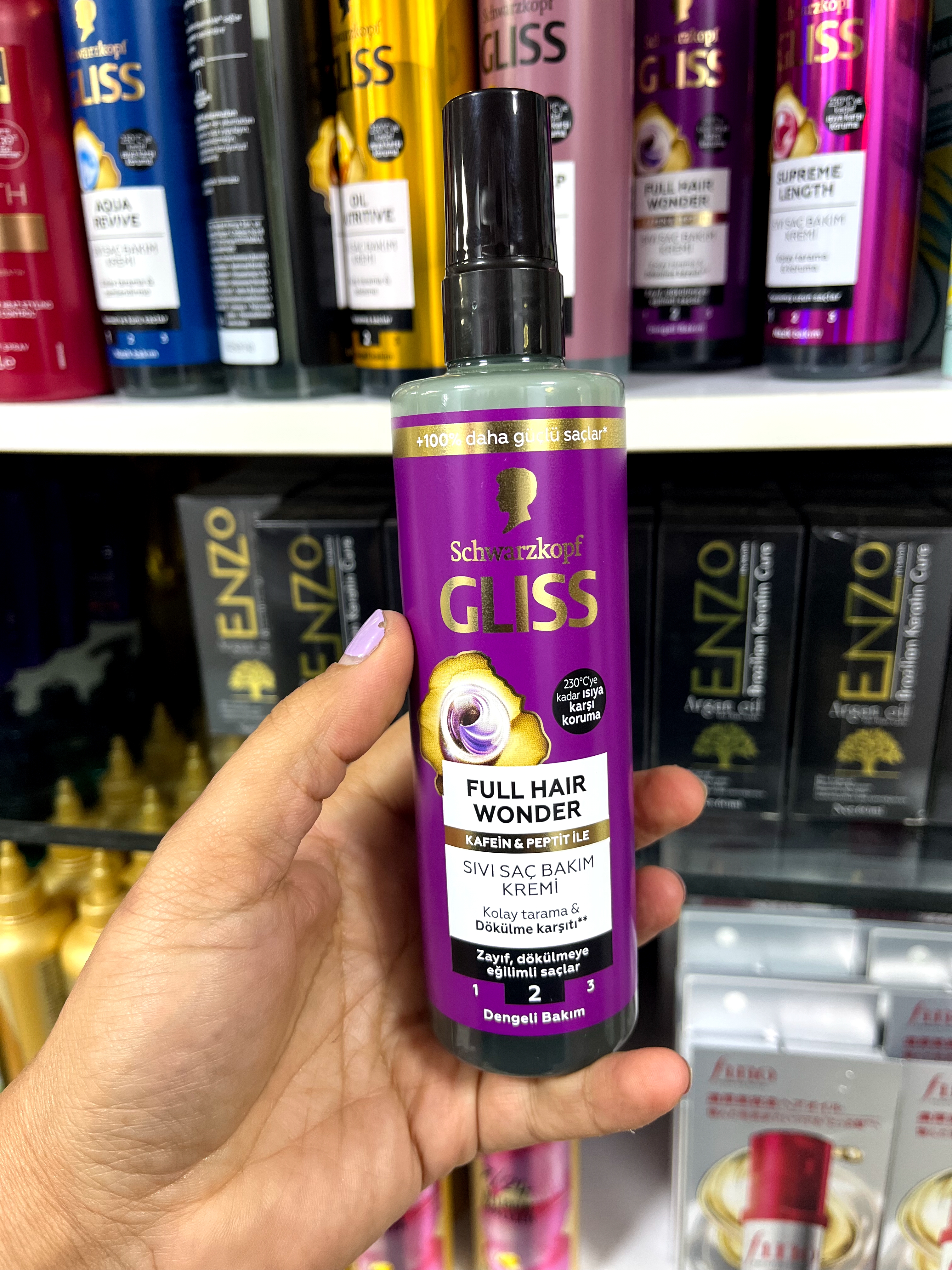 اسپری مو دوفاز گلیس GLISSمدل Supreme Length حجم ۲۰۰ میلی‌لیتر (ساخت آلمان)