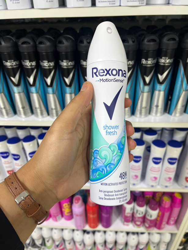 اسپری رکسونا Rexona مدل اعتماد به نفس تازه Shawer fresh اصل - حجم200 میل